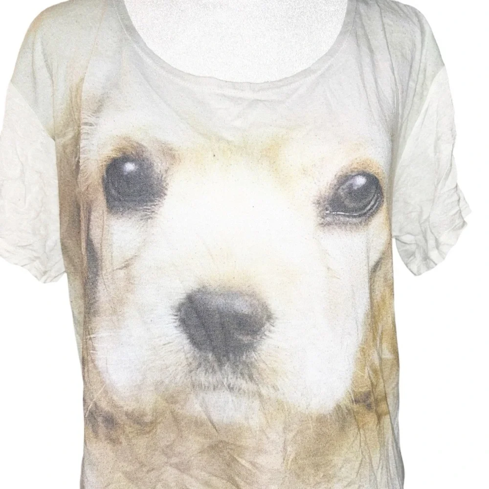 Knit puppy crop top - Picture 2 of 4